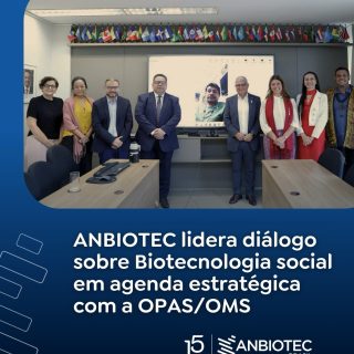 No dia 23 de fevereiro, a presidência da @anbiotecbrasil retornou à cidade de Brasília para uma agenda fundamental na sede da Organização Pan-Americana da Saúde (OPAS) que é a principal agência de saúde das Américas.

A convite do @ProjetoHamy, apresentamos nosso apoio técnico e soluções biotecnológicas voltadas para as populações indígenas e ribeirinhas. Nosso objetivo é claro: levar tecnologia de ponta e inovação para reduzir as desigualdades em saúde no Brasil. 

Estamos unidos à OPAS e à Organização Mundial da Saúde (@who), na missão de elevar a qualidade de vida nos 35 Estados-membros das Américas. 

Na foto (da esquerda para a direita):
📍 Cristina Hoffmann (OPAS/OMS)
📍 Akemi Kamimura (OPAS/OMS)
📍 Dr. Jonas Gonseth-Garcia (Coord. de Equidade/OPAS/OMS)
📍Edilson Krikati, Presidente do Condisi - MA
📍 Dr. Cristian Morales (Representante da OPAS/OMS no Brasil)
📍 @vansilvadasilva (Presidente Executiva da ANBIOTEC)
📍 Claudilene Fortaleza (Consultora Nacional/OPAS/OMS)
📍 @marcelopataxo, líder de operações da Maki Planet Systems 

#Biotecnologia #Inovacao #OMS #ANBIOTEC #Brasilia