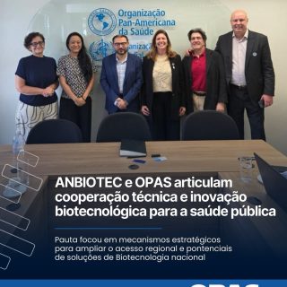 Ontem (18), a diretoria da @anbiotecbrasil protagonizou agendas estratégicas em Brasília (DF), reafirmando o compromisso da Associação com a inovação, a sustentabilidade e a equidade social.

O dia começou com uma visita à sede da Organização Pan-Americana da Saúde (OPAS), da Organização Mundial da Saúde (OMS), onde fomos recebidos pelo @jonasgonseth (Coordenador de Equidade, Doenças Crônicas Não Transmissíveis, Saúde Mental e Saúde Digital). 

Durante o encontro, foi dialogada a cooperação técnica sobre possibilidades de cooperação técnica em inovações e soluções biotecnológicas para a saúde pública, inclusive via Fundos Rotatórios Regionais da OPAS, para ampliar o acesso de países 🌎 a vacinas, medicamentos e suprimentos de saúde. Em paralelo, a ANBIOTEC Brasil focou nas entregas e soluções de sua rede de Associados que é reconhecida pela atuação em prol da soberania nacional com eficiência e tecnologia de ponta.

#OPAS #OMS #ANBIOTEC #SAUDE #BIOTECNOLOGIA