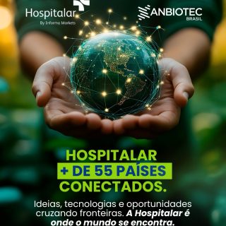 Mais do que um evento.
Um ponto de encontro entre nações, ideias e futuro.

Na Hospitalar, 55 países convergem em um mesmo espaço, conectando culturas, tecnologias e visões que moldam os rumos da saúde no mundo. Cada encontro carrega potencial. Cada conversa pode transformar mercados. Cada conexão pode dar origem a uma inovação capaz de impactar milhares de vidas.

É nesse cenário que a ANBIOTEC se posiciona.
No centro das conexões que transcendem fronteiras.
No ambiente onde a biotecnologia brasileira dialoga com o mundo.

Porque inovar não é apenas criar.
É conectar.
E transformar.

ANBIOTEC na Hospitalar 2026.
Quer colocar sua empresa junto ao stand da ANBIOTEC?
Entre em contato, últimas unidades disponíveis

Onde o Brasil encontra o mundo e o futuro começa a ser construído.

#Anbiotec #Biotecnologia #Hospitalar2026