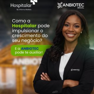 Crescer exige visão. 
Mas, acima de tudo, exige posicionamento.

Todos os dias, empresas buscam oportunidades. 
Mas poucas estão, de fato, onde as decisões acontecem.

A Hospitalar é esse lugar.

Um ambiente onde negócios deixam de ser promessas e se tornam realidade. 
Onde conexões geram contratos. 
Onde visibilidade se transforma em autoridade.

E é aqui que a ANBIOTEC atua.

Conectando empresas ao ecossistema certo. 
Criando pontes entre inovação, mercado e investimento. 
Abrindo caminhos para que sua empresa não apenas participe… 
Mas se destaque.

Porque crescer não é estar em todos os lugares. 
É estar no lugar certo, com as conexões certas.

Hospitalar 2026 com a ANBIOTEC. 
Sua empresa no centro das oportunidades.

#Anbiotec #Biotecnologia #Hospitalar2026