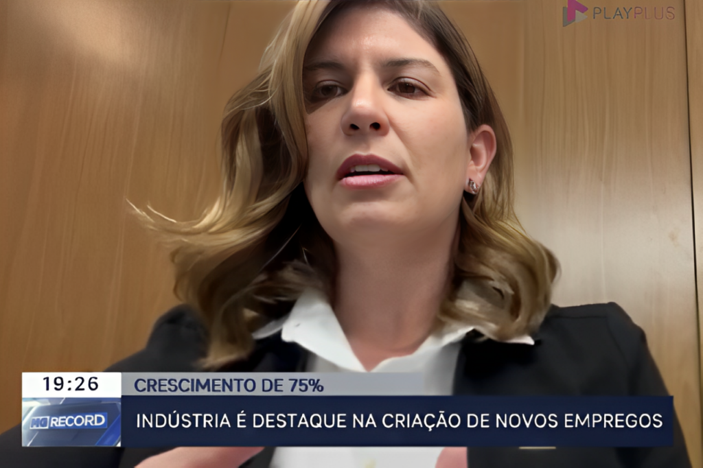 Imagem ilustra entrevista da presidente da Anbiotec para a Record TV